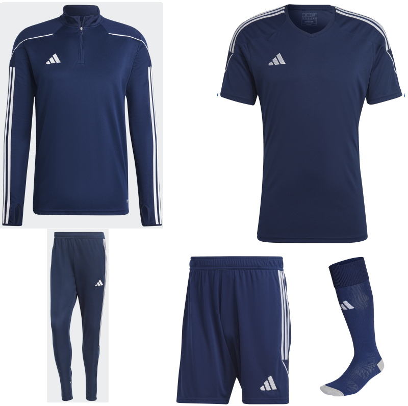 Adidas Tiro 23 League Training Bundle Navy Team Sport Direct