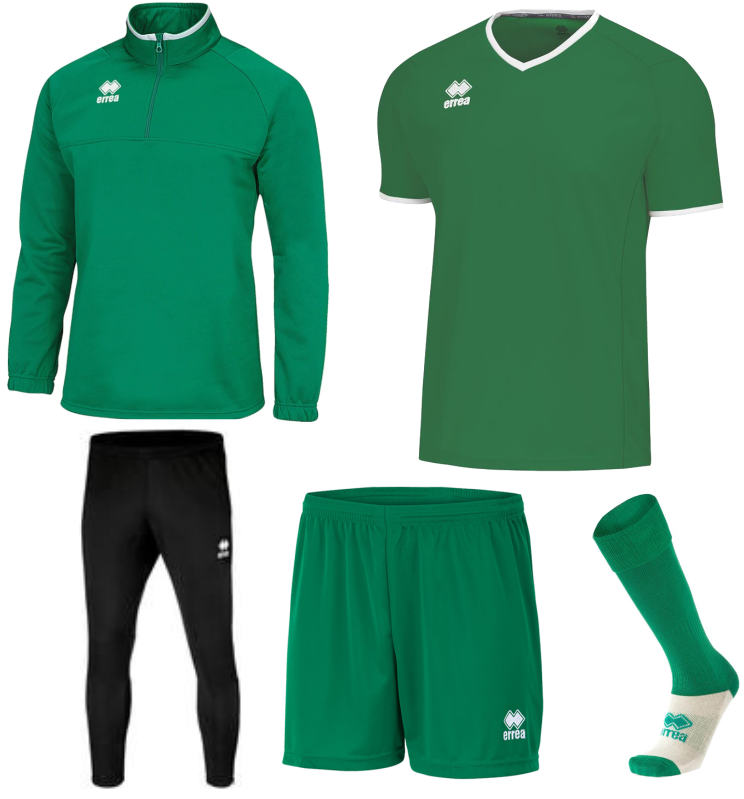 Errea Classic Training Bundle Green Team Sport Direct