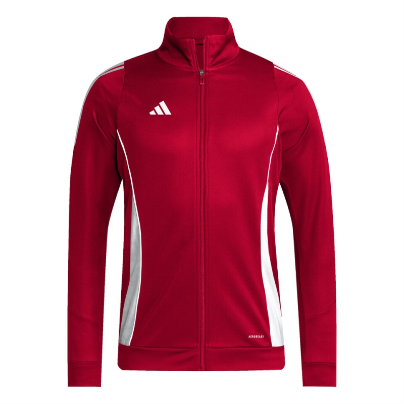 ADIDAS TIRO 24 TRAINING JACKET TEAM RED 2 WHITE Team Sport Direct