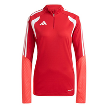 Load image into Gallery viewer, Womens Tiro 26 Competition Slim-Fit 1/4-Zip Training Top