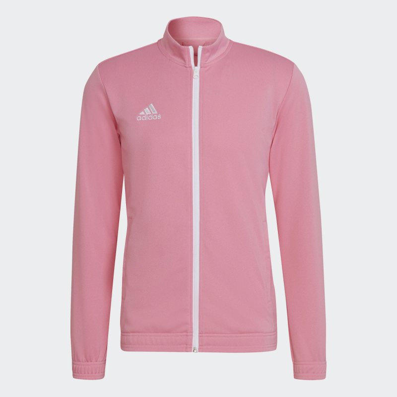 Adidas jacket pink sale