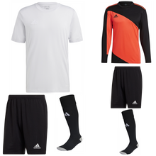 Load image into Gallery viewer, ADIDAS TABELA 23 SS KIT BUNDLE TEAM LIGHT GREY WHITE