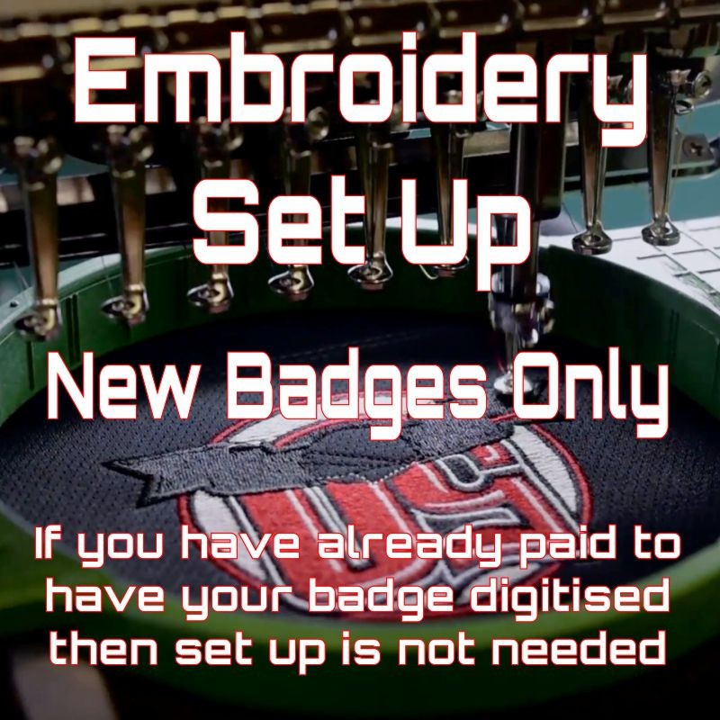 Embroidery Set Up Team Sport Direct