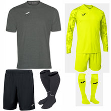 Load image into Gallery viewer, JOMA COMBI SS KIT BUNDLE DARK MELANGE