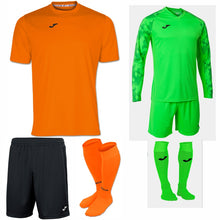 Load image into Gallery viewer, JOMA COMBI SS KIT BUNDLE ORANGE