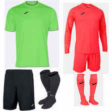 Load image into Gallery viewer, JOMA COMBI SS KIT BUNDLE PARADISE GREEN