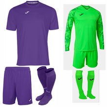 Load image into Gallery viewer, JOMA COMBI SS KIT BUNDLE VIOLET