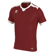 Load image into Gallery viewer, ERREA TI-MOTHY SS JERSEY MAROON/WHITE
