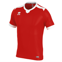 Load image into Gallery viewer, ERREA TI-MOTHY SS JERSEY RED/WHITE