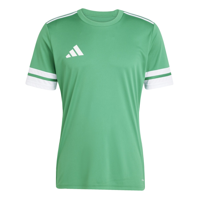 ADIDAS SQUADRA 25 JERSEY MENS SS TEAM GREEN WHITE