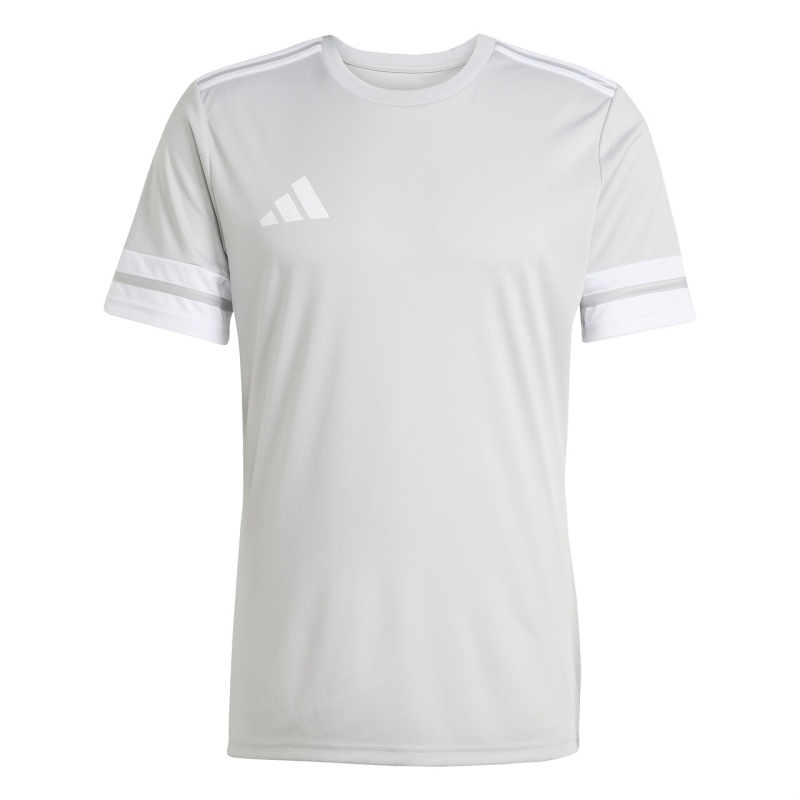 ADIDAS SQUADRA 25 JERSEY MENS SS TEAM LIGHT GREY WHITE