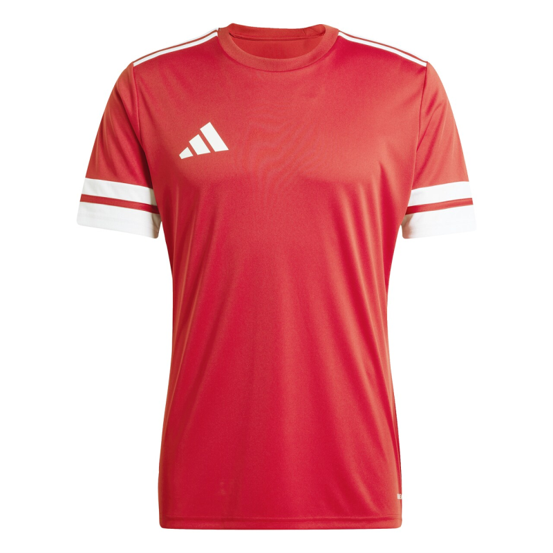 ADIDAS SQUADRA 25 JERSEY MENS SS TEAM POWER RED WHITE