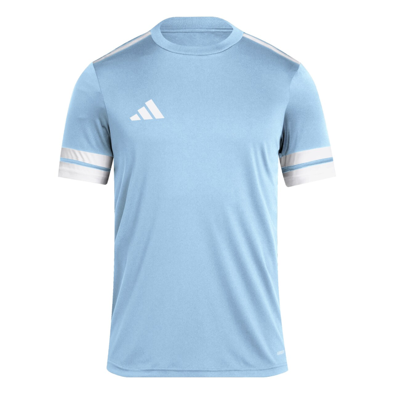 ADIDAS SQUADRA 25 JERSEY MENS SS TEAM LIGHT BLUE WHITE