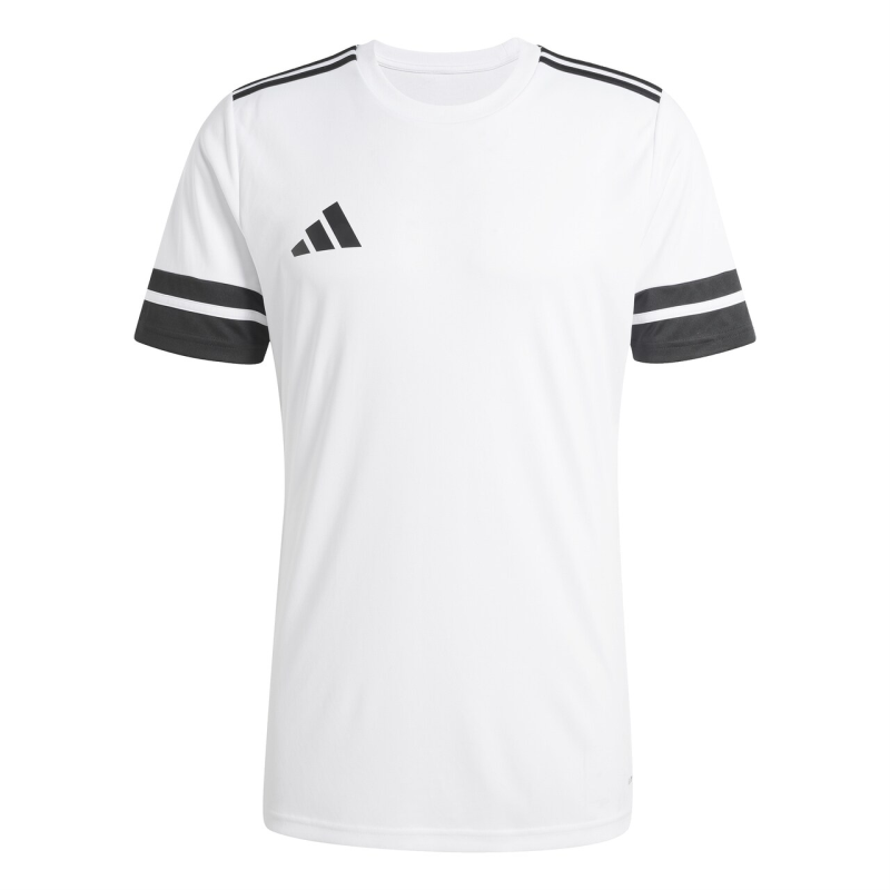 ADIDAS SQUADRA 25 JERSEY MENS SS TEAM WHITE BLACK