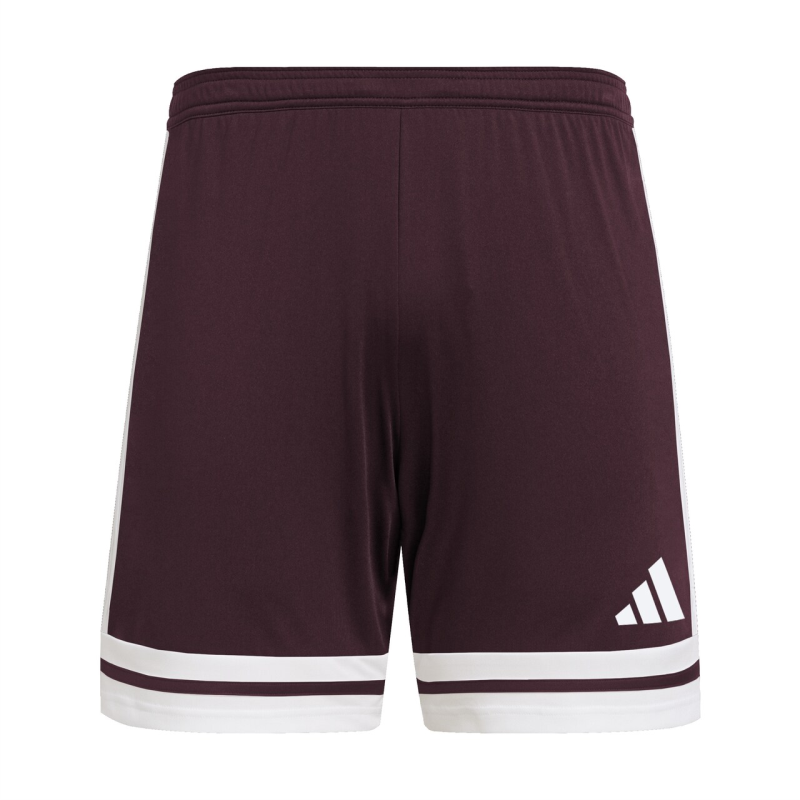 ADIDAS SQUADRA 25 SHORT MENS TEAM MAROON WHITE