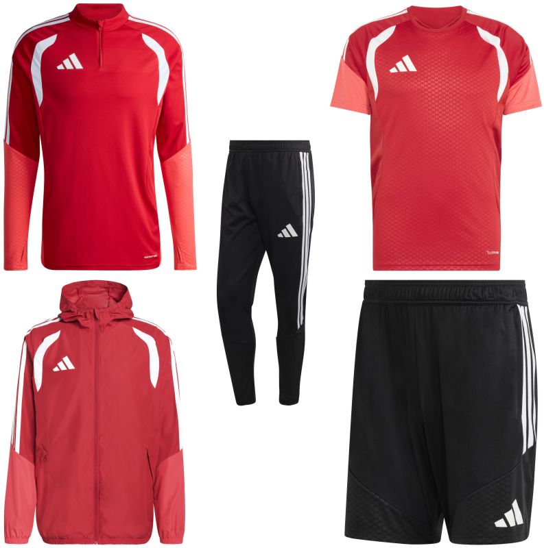 ADIDAS TIRO 26 COMPETITION TRAINING BUNDLE RED – Team Sport Direct