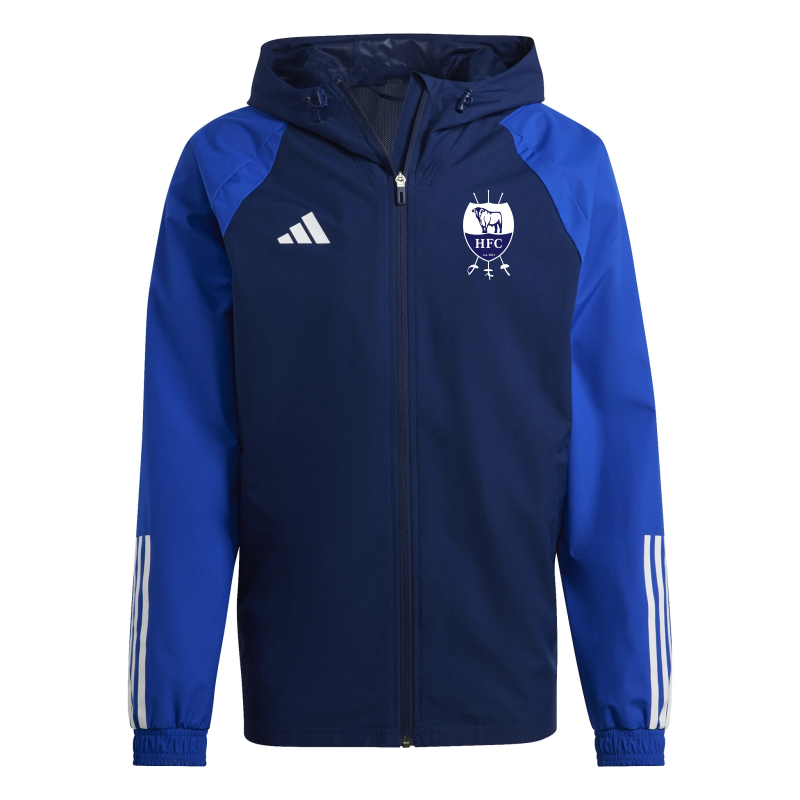 ADIDAS HEREFORD WEATHER JACKET NAVY BLUE – Team Sport Direct