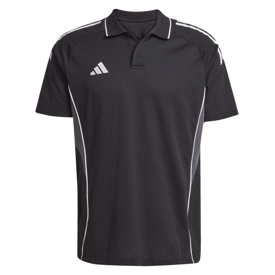 ADIDAS TIRO 25 COMPETITION POLO BLACK WHITE