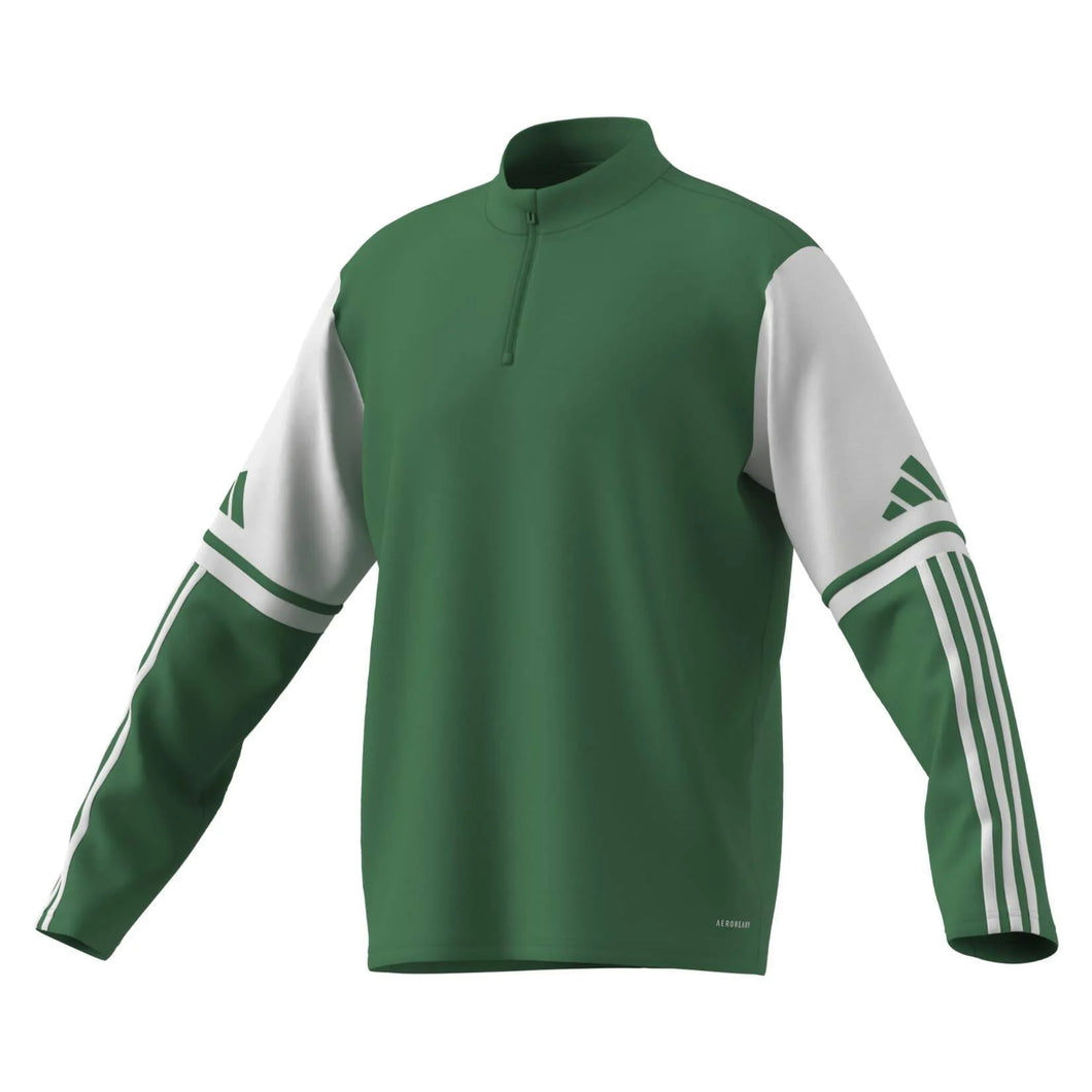 ADIDAS SQUADRA 25 TRAINING TOP TEAM GREEN WHITE