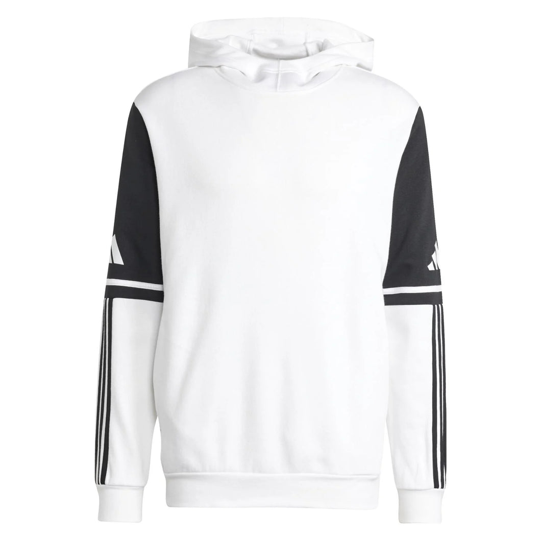 ADIDAS SQUADRA 25 SWEAT HOODY WHITE BLACK