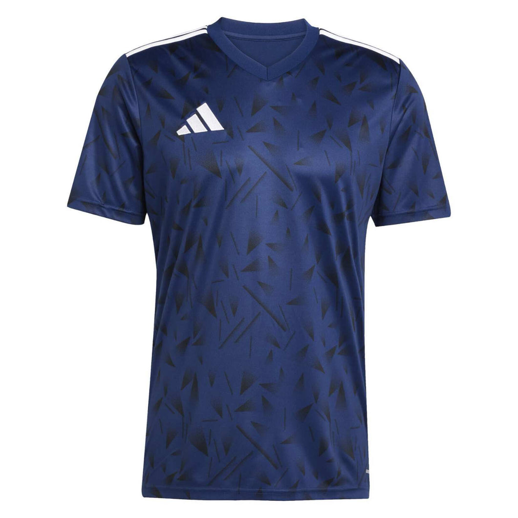 ADIDAS TEAM ICON JERSEY MENS SS TEAM NAVY BLUE WHITE