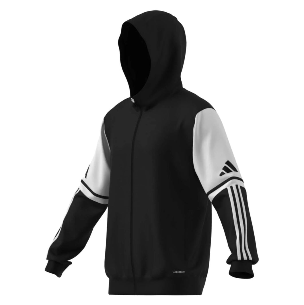 ADIDAS SQUADRA 25 HOODY BLACK WHITE