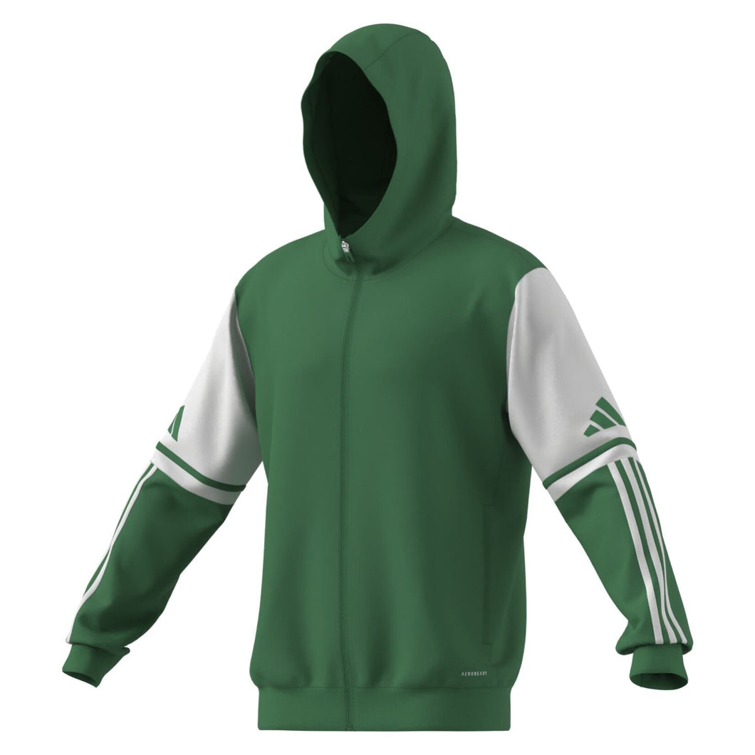 ADIDAS SQUADRA 25 HOODY TEAM GREEN WHITE