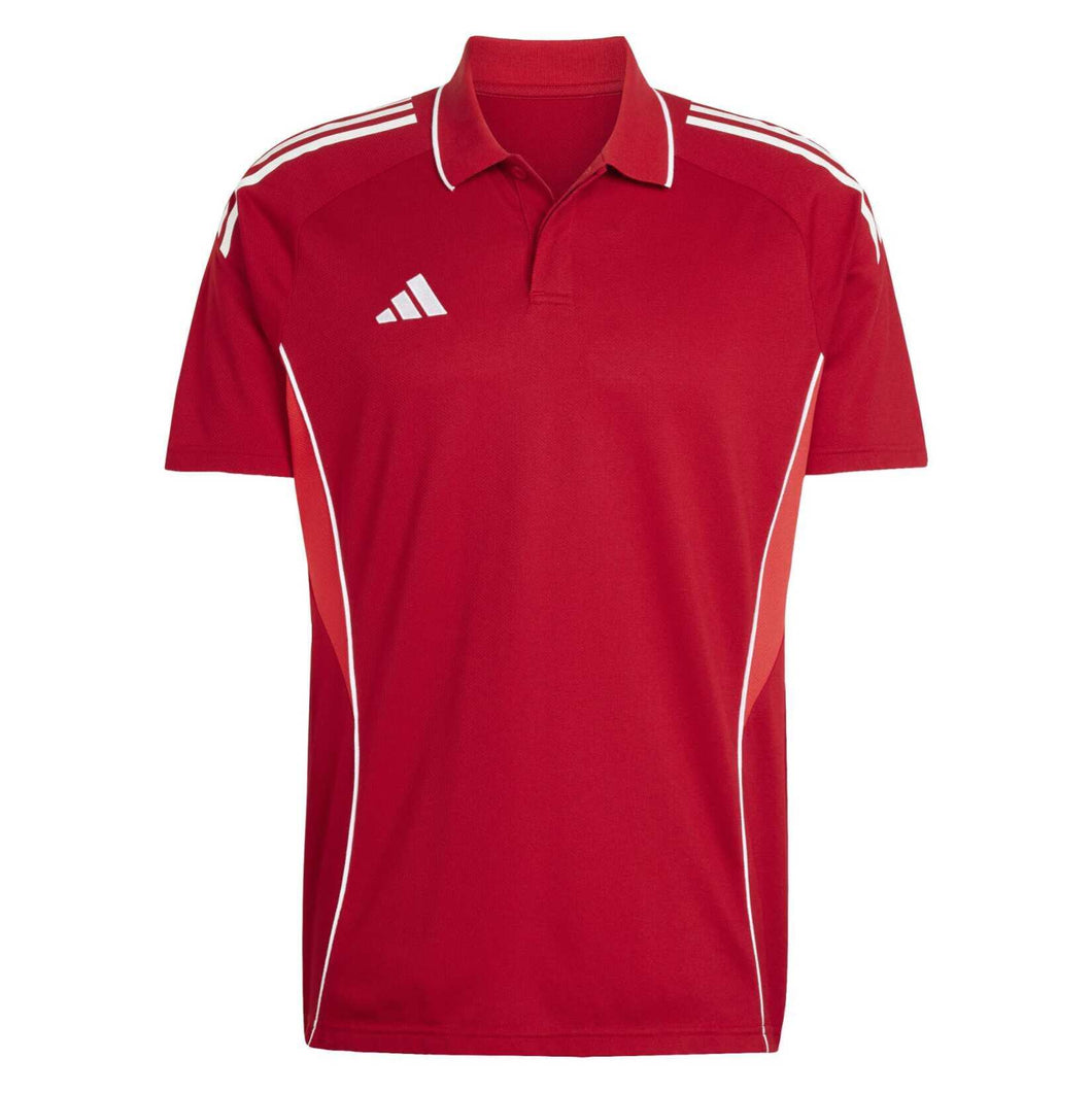 ADIDAS TIRO 25 COMPETITION POLO TEAM POWER RED PURE RUBY
