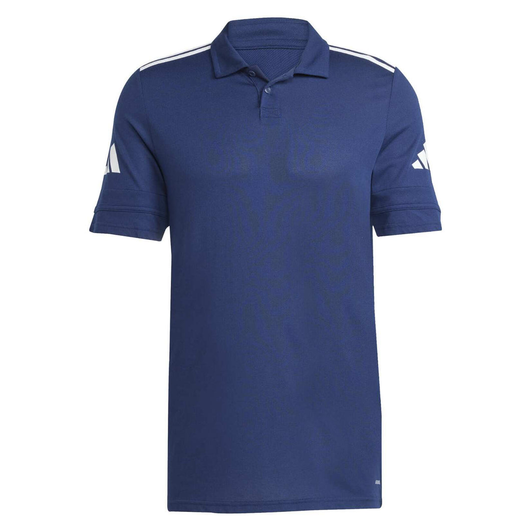 ADIDAS SQUADRA 25 POLO MENS TEAM NAVY BLUE WHITE
