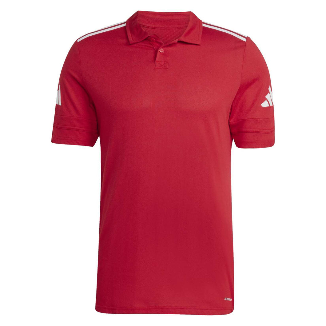 ADIDAS SQUADRA 25 POLO MENS TEAM POWER RED WHITE