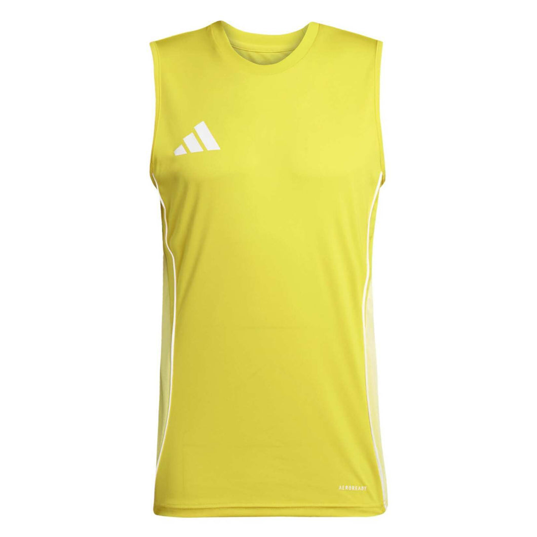 ADIDAS TIRO 25 COMPETITION SLEEVELESS JERSEY TEAM YELLOW PULSE YELLOW