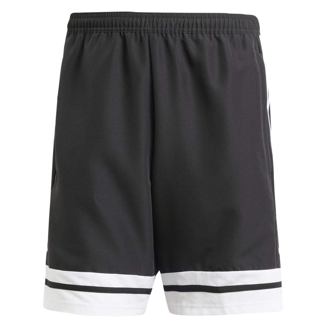 ADIDAS SQUADRA 25 DOWNTIME SHORT BLACK WHITE