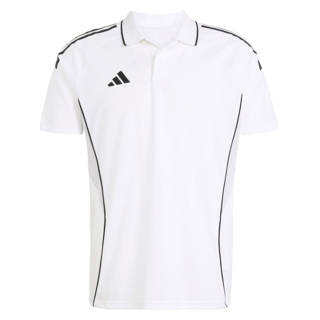 ADIDAS TIRO 25 COMPETITION POLO WHITE BLACK