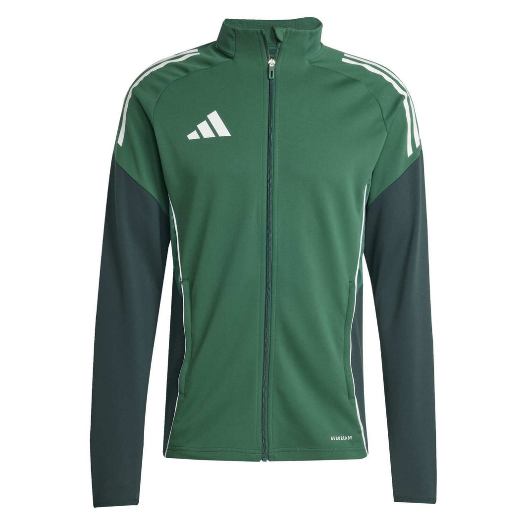 ADIDAS TIRO 25 COMPETITION TRAINING JACKET TEAM DARK GREEN SHADOW GREEN