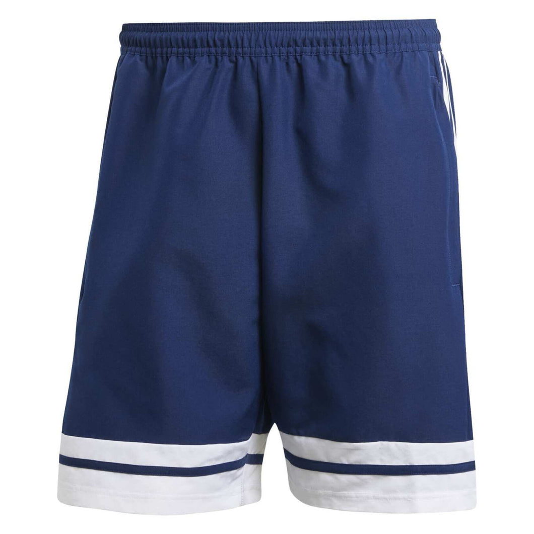 ADIDAS SQUADRA 25 DOWNTIME SHORT TEAM NAVY BLUE WHITE
