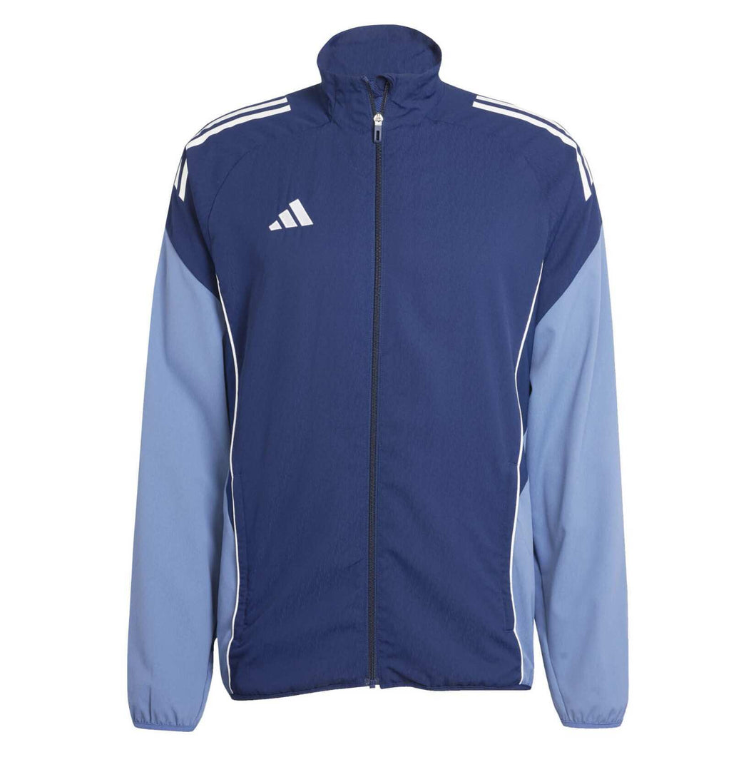 ADIDAS TIRO 25 COMPETITION PRESENTATION JACKET TEAM NAVY BLUE CREW BLUE