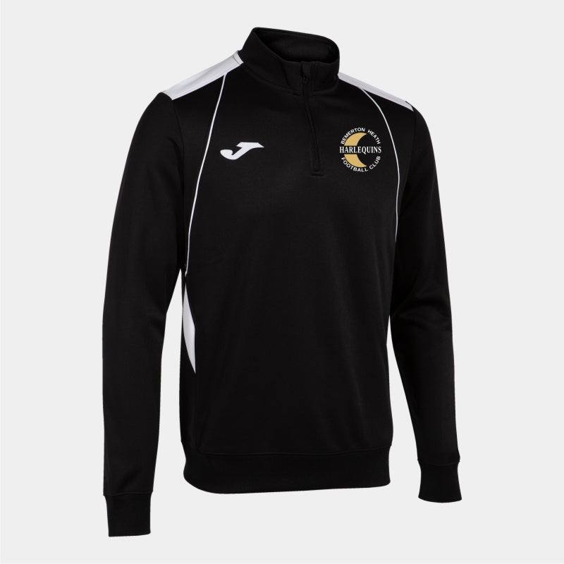 Bemerton Heath Harlequins 1/4 Zip Training Top Black