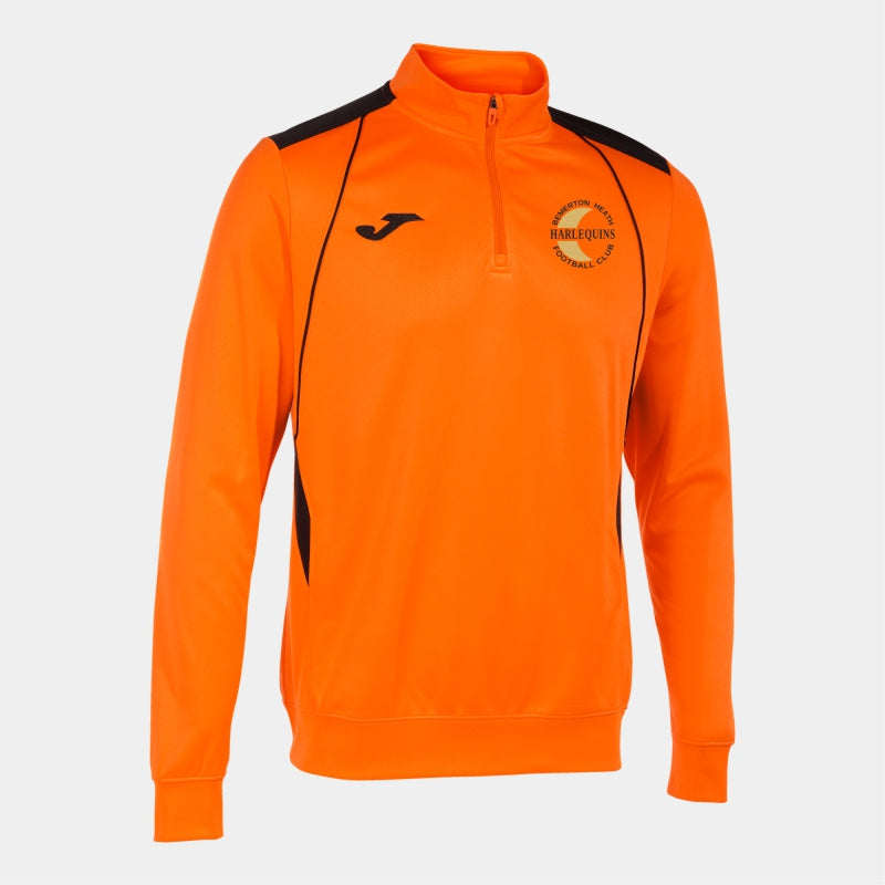 Bemerton Heath Harlequins 1/4 Zip Training Top Orange
