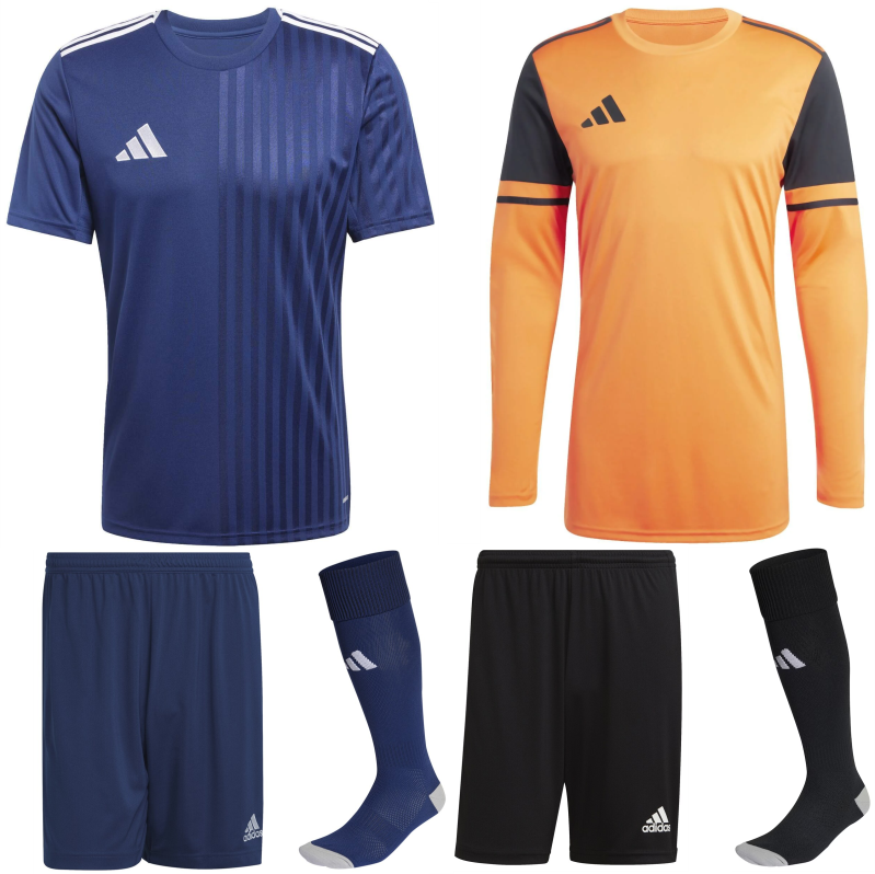 ADIDAS CAMPEON 25 KIT BUNDLE TEAM NAVY BLUE WHITE