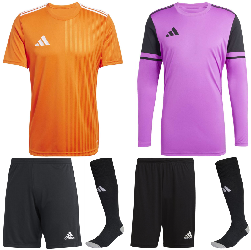 ADIDAS CAMPEON 25 KIT BUNDLE TEAM ORANGE WHITE