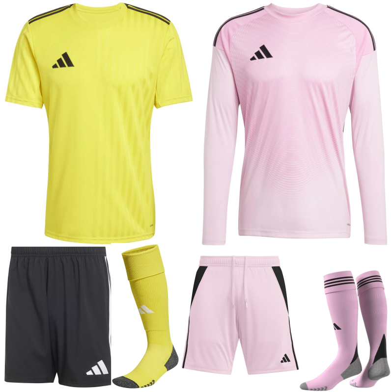 ADIDAS CAMPEON 25 PREMIUM KIT BUNDLE TEAM YELLOW BLACK