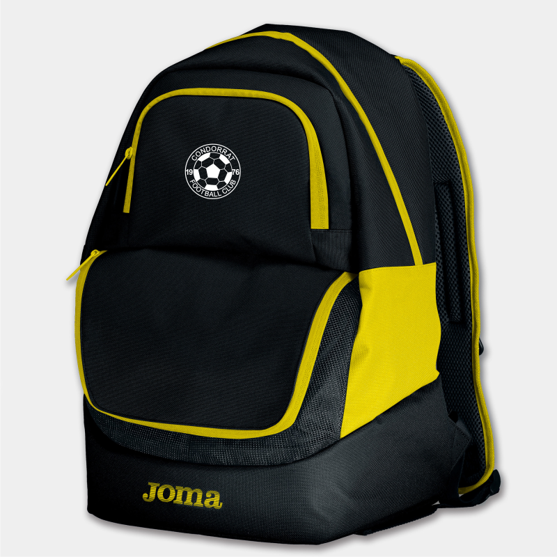 JOMA CONDORRAT DIAMOND II BACKPACK BLACK YELLOW