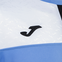 Load image into Gallery viewer, JOMA CREW V SS JERSEY VISTA BLUE/BLACK/WHITE
