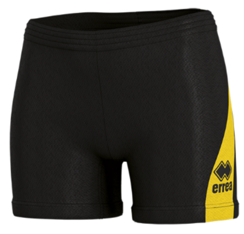 ERREA AMAZON 3.0 WOMENS SHORT BLACK YELLOW
