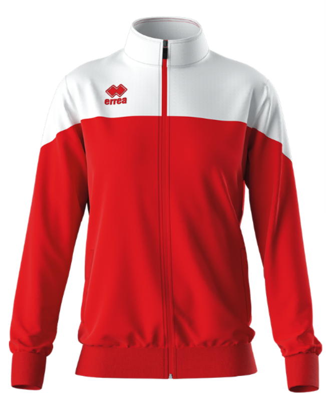 ERREA BEA WOMENS SWEATSHIRT RED WHITE