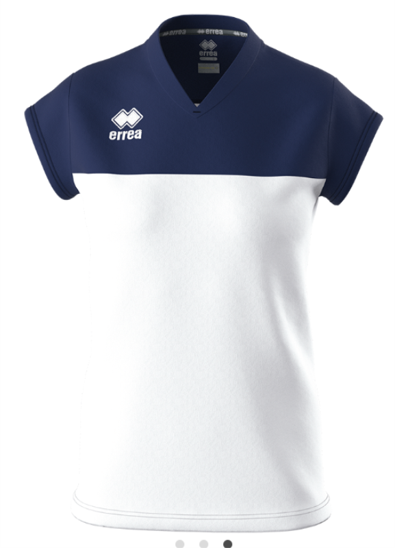 ERREA BESSY WOMENS JERSEY WHITE NAVY
