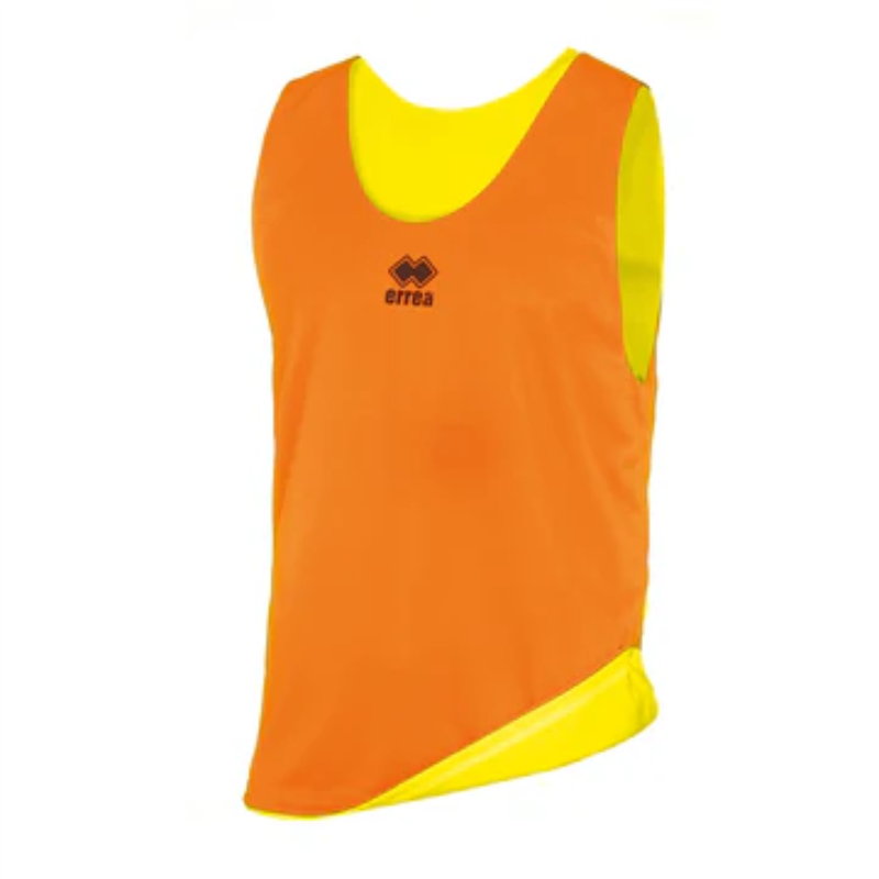 ERREA BIB DOUBLE ORANGE FLUO YELLOW FLUO