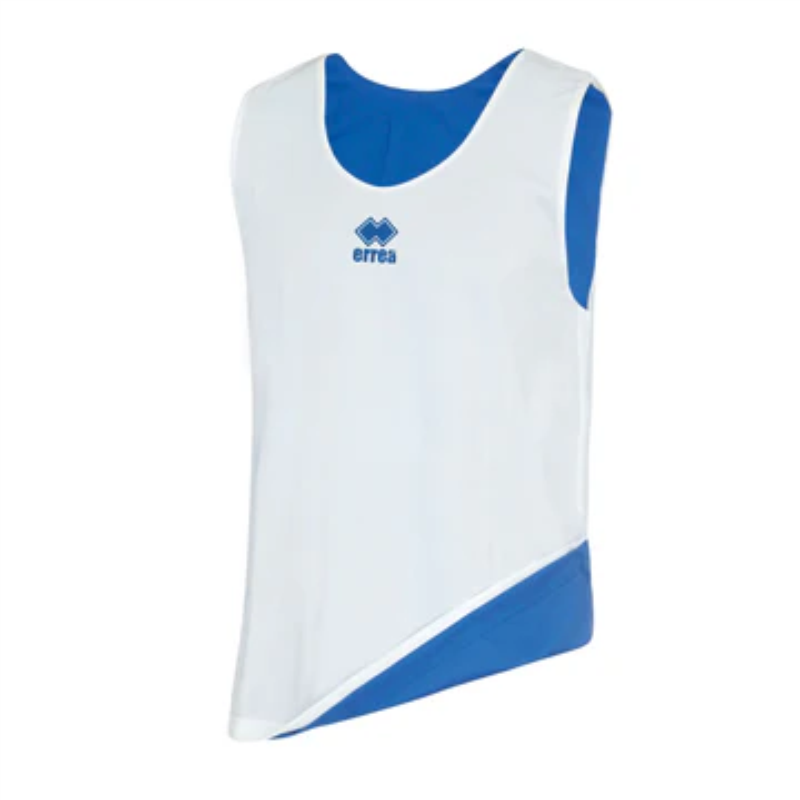 ERREA BIB DOUBLE WHITE BLUE