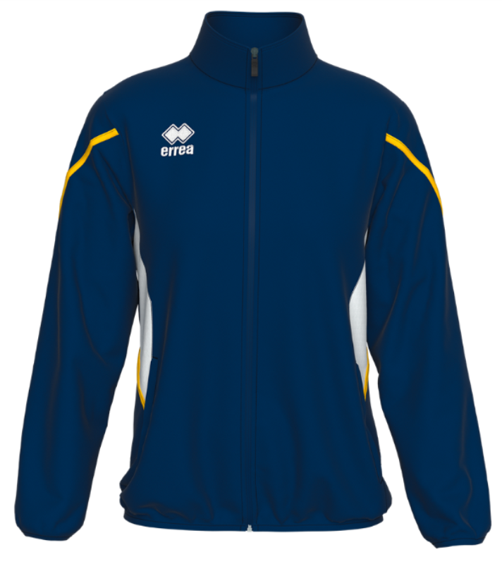 ERREA CRISTINE WOMENS SWEATSHIRT NAVY WHITE YELLOW