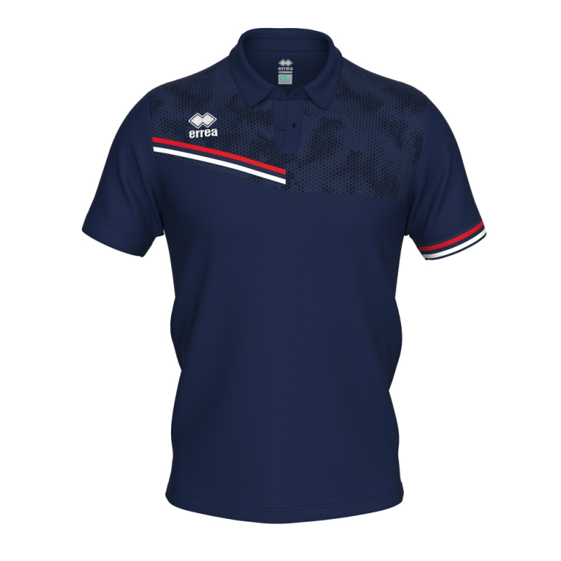ERREA EMIR POLO NAVY RED WHITE